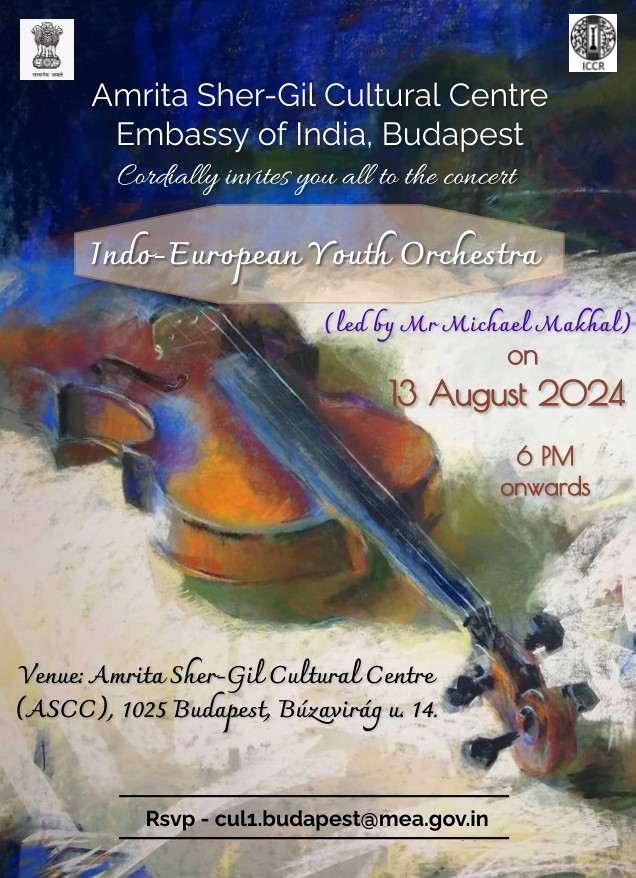 Indo-European Youth Orchestra / Indo-Európai Ifjúsági Zenekar 2024